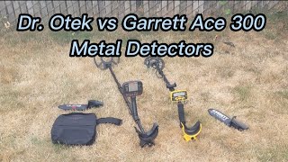 Dr Otek MTXE Metal Detector Kit vs Garrett Ace 300 Metal Detector [upl. by Debee]