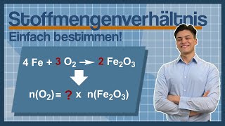 Stoffmengenverhältnis aus Reaktionsgleichung ablesen  Chemie Tutorial [upl. by Charity164]