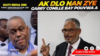 Alix Didier enstale kom nouvo PM Garry Conille Kriye Viv Ansanm Tire Sou Yon Avyon [upl. by Idieh]