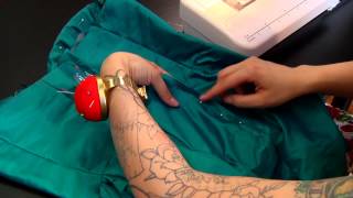 How To Easily Install Dress Zippers Using Top Stitching with Gretchen Hirsch [upl. by Sebastiano]