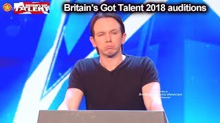 Andrew Lancaster Trump Impersonator Auditions Britains Got Talent 2018 BGT S12E02 [upl. by Sicard]