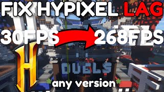 How To Fix Hypixel Lag [upl. by Araed949]