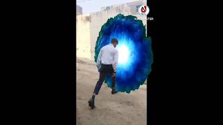 Thanos portal VFX👍👍 Doctor Strange portal VFX vfxshorts trendingshorts vnvideoeditor [upl. by Aloek831]