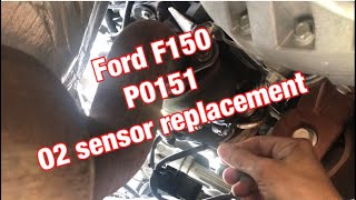 2014 F150 o2 sensor install Ecoboost [upl. by Lumpkin]