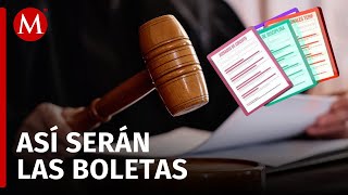 Elección Judicial boletas con números y colores adelanta INE [upl. by Aluin923]