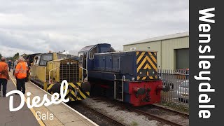 Industrial Diesel Gala Wensleydale Railway [upl. by Llenrahs]