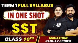 COMPLETE SST in 1 video  Class 10th Term 1 [upl. by Vacla]