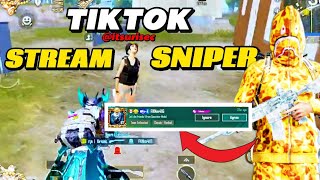 I DEMOLISHED 😂 THIS VIRAL TIKTOK STREAM SNIPER PUBGMOBILE [upl. by Jaquelyn]