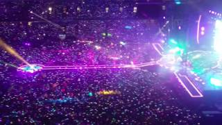 Coldplay Etihad stadium 4th June 2016 [upl. by Eimme]