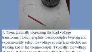 How to make a thermocouple Thermoelectricity thermocouple [upl. by Ready]