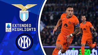 Lazio vs Inter Extended Highlights  Serie A  CBS Sports Golazo [upl. by Yelnats937]