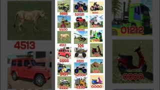 Part213 Army Helicopter  Camel  DJ Truck  Lion ATV Bike Code shorts ibd3d viralvideo ytshort [upl. by Ymereg]