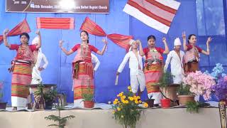 MCLS Dewanchhora Area Cultural danceMOLSOM KRISTIAN PLATINUM JUBILEE 19492024 CELEBRATION [upl. by Lupe]