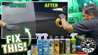 How To Completely Correct Contaminated and Scratched Paint With A Two Step Polish  Chemical Guys [upl. by Maridel]