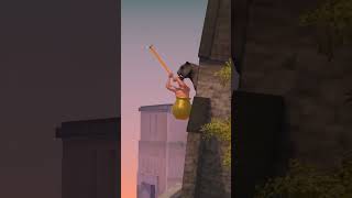 GETTING OVER IT 😭😭 SNAKE RIDE 😭😭 gettingoverit gaming funny trending makeitviral [upl. by Naryt]