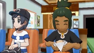 Pokemon Sun amp Moon  All Hau Encounters amp Battles [upl. by Higginbotham]