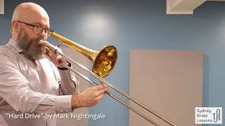 quotHard Drivequot by Mark Nightingale  AMEB Grade 5 Trombone List A [upl. by Sedda]