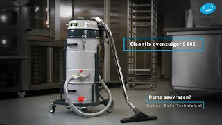 Cleanfix Ovenzuiger S202 BekoTechniek [upl. by Bentley]