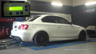 BMW 135i 306cv STAGE 4 Reprogrammation Moteur  450cv Digiservices Paris 77 Dyno [upl. by Kelcy]