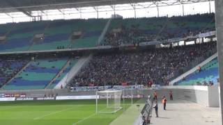 Gästefans RB Leipzig  Chemnitzer FC 201314 [upl. by Lorin]