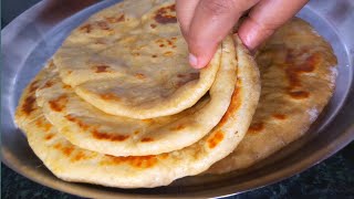 Wheat flour naan roti  Gomer atta diye naan ruti kivabe banate hoy  Naan roti [upl. by Batsheva]