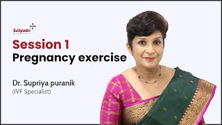 Workout During Pregnancy first Trimester  Yoga During Pregnancy at Home  Dr Supriya Puranik [upl. by Alset]