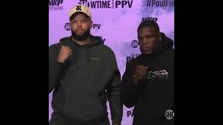 Deron Williams and Frank Gore face off 🥊  shorts [upl. by Jolda]