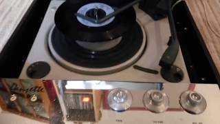 Test Vintage record player Dansette Bermuda MK2 turntable [upl. by Kirchner]