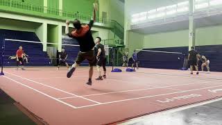 Badminton Doubles  mukuzOMatthew Vs TochumongSolo  badminton nagaland kohima [upl. by Iretak]