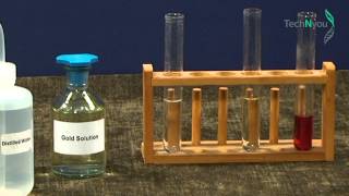 MAKING GOLD NANOPARTICLES [upl. by Nawat158]