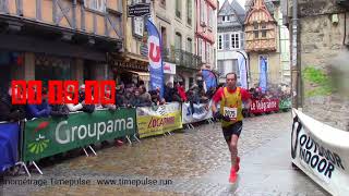 Arrivée SEMIMARATHON LOCRONANPLOGONNECQUIMPER 2018 [upl. by Hortensa836]