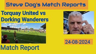 Torquay United vs Dorking Wanderers [upl. by Jolene]