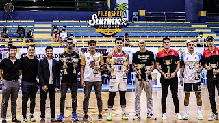 Awarding of MVP AllFilbasket and AllDefensive Team  2022 Filbasket Summer Championship [upl. by Warram]