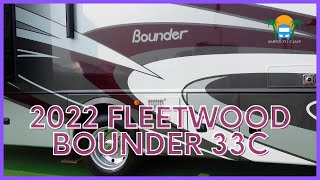 2022 Fleetwood Bounder 33C Tour at the Hershey RV Show [upl. by Klockau922]