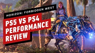 Horizon Forbidden West – PS5 vs PS4 Pro vs PS4 Performance Review  A Technical Marvel [upl. by Wilfreda358]