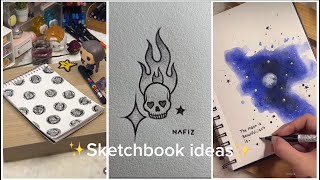 📔Sketchbook Ideas Compilation TikTok 14 [upl. by Aylad]