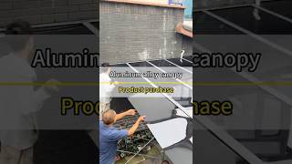 Indestructible endurance board aluminumalloycanopy awning sunroom aluminiumalloy [upl. by Goles]