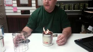 Alcohol Stove and Emergency Heater [upl. by Grath]