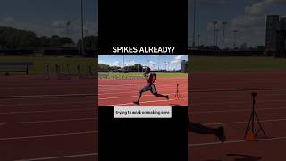 Micro dosing with spikes early speedtraining offseasontraining athlete track speed coach [upl. by Bikales]