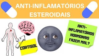 ANTIINFLAMATÓRIOS ESTEROIDAIS  Aula Farmacologia  Aula 2 [upl. by Zurkow]