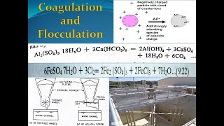 Coagulation amp Flocculation  Alum  Polyelectrolyte  Natural Coagulants  Rapid Mixer  Flocculator [upl. by Harberd]