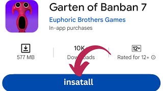 📥 Garten of banban 7 Download Mobil ✅ How To Download Garten Of Banban 7 In AndroidGOB 7 Install [upl. by Erbas]