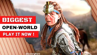 Top 10 Best Open World Games for PS4  PlayStation 4 [upl. by Noremac]