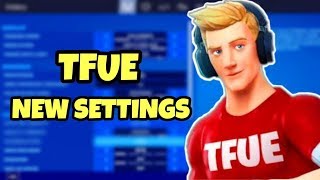 Tfue Fortnite Chapter 2 Settings Tutorial  Sensitivity and Keybinds [upl. by Anaujit841]