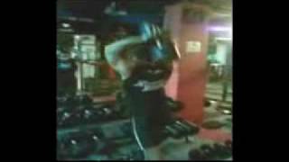 Haji Shaban Al Balushi Training Haji Bodybuilder  MR Oman  حاجي شعبان [upl. by Ivett]