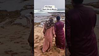 172 Days Real life amp Movie✨🤍 film172days nadzirashafa ameerazzikra shorts [upl. by Anyrtak972]