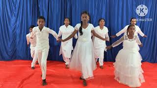 vachindi Christmas vachindi song by CHBS childrens childrens happiest Bible schoolCHBS [upl. by Arrimat]