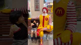 Uncle का भी तो मन करता होगा 🍟🍦mcdonalds care comedyshorts [upl. by Lacim]