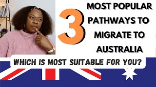 Find out which AUSTRALIA MIGRATION PATHWAY is BEST for you [upl. by Erdnua]