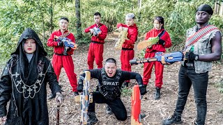 LTT Nerf War  Warriors SEAL X Nerf Guns Thrilling Pursuit Fight Dr Lee The Forests Hidden Enemy [upl. by Pavia]